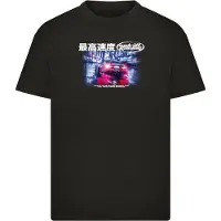 Mister tee Camisola 'Drift Racing' índigo / vermelho / preto / branco