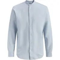 Jack & Jones Camisa De Manga Comprida Breeze Band Linen Blend