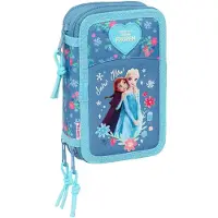 Disney Frozen Estojo Frozen 12.5x19.5x5.5 Cm Triple