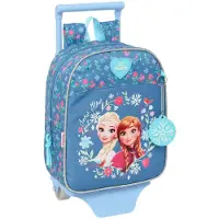 Safta Mochila Com Rodas Frozen 6l 22x27x10 Cm Mini