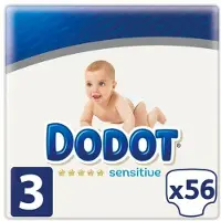 Dodot Sensitive T-3 56 unità — Pannolino