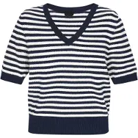 Dreimaster Klassik Pullover navy