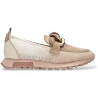 Hispanitas para mulher. SHV264834 Sapatos Oregon castanhos (41), Couro, Bege, Plano, 1 a 3cm, Nenhum, Casual