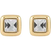 GUESS Dazzling gold-plated Orecchini Ace Of Diamonds JUBE06180JWYGT/U