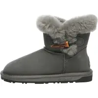 EVER AU Botas pelo tornozelo 'Robin' cinzento