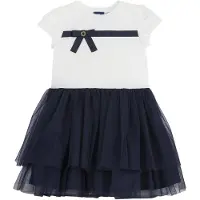 Chicco Vestido marinho / branco