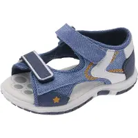 Chicco Sapatos abertos 'Facci' azul ganga / caril / cinzento