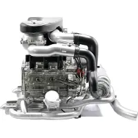 Franzis Kit turbomotor Porsche 911 MOTOR TURBO 4019631672506