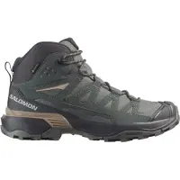 Salomon - Calçado caminhada mulher - X Ultra 360 Mid GTX W Sedona Sage/Urban Chic para Mulher - Tamanho 40 - Verde