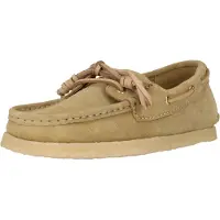 Clarks Sapato de vela Originals Godney Boat. mulheres - Bege - 40