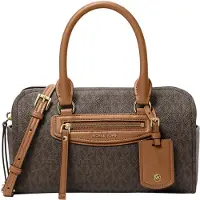 Michael Kors Mala de ombro 'Sac Bandoulière Jet Set Travel Marron' castanho