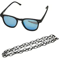 Urban Classics Óculos de sol 'Arthur' azul céu / preto