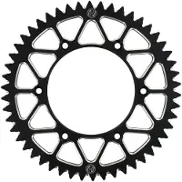 Holeshot Roda Dentada Traseira 441l-428-50bl 428 Chain Aluminium
