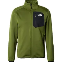 The North Face - Polares - M Crest Full Zip Jacket Woodland Green para Homem - Tamanho M - Verde