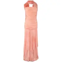 Trendyol Vestido de festa laranja / rosa / vermelho