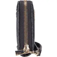 GUESS Carteiras 'Laurel II' cinzento escuro / preto