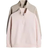 The Set Sweatshirt creme / rosa pastel