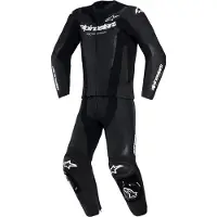 Alpinestars GP-Force V2 2 peças Fato de couro Preto 56