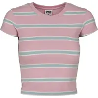 Urban Classics Camisa opal / cor-de-rosa / branco