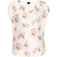 Dreimaster Klassik Blusa bege / ecru / castanho