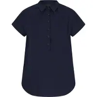 Dreimaster Klassik Blusa azul escuro