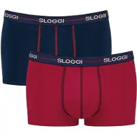 Sloggi Boxer MEN START X 2 homens - Azul - T2