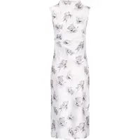 Dreimaster Klassik Vestido 'Classic' cinzento / branco
