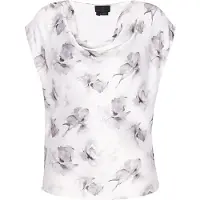 Dreimaster Klassik Blusa cinzento / grafite / offwhite