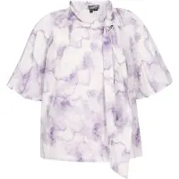 Dreimaster Blusa lilás / roxo pastel / offwhite