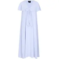 Dreimaster Klassik Vestido azul claro