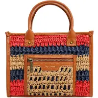 Pepe Jeans para mulher. PL0300105 Saco Zadie London bege, vermelho (OSFA), Casual, Papel