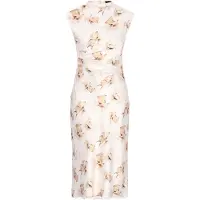 Dreimaster Klassik Vestido 'Classic' creme / camelo