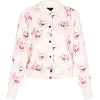 Dreimaster Klassik Casaco em moletão 'Classic' cor-de-rosa / rosa pastel