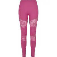 Urban Classics Leggings orquídea / branco