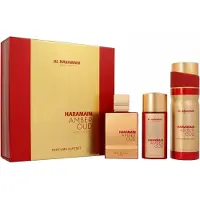 Al Haramain Amber Oud Ruby Edition - EDP 75 ml + EDP 30 ml + desodorizante spray 200 ml