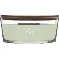 Woodwick Vela perfumada Ethereal Haze com pavio de madeira (Hearthwick) 16oz