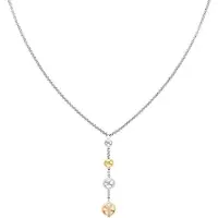 Tommy Hilfiger Collana Donna Metallic Orb Acciaio — Collana