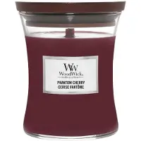 Woodwick Pote Phantom Cherry (cereja fantasma) - Vela perfumada - 275,0 g