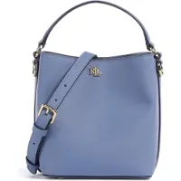 Ralph Lauren para mulher. 431969365017 Reese, pequeno saco de couro para o corpo, azul (OSFA), Casual, Pele