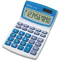 Ibico 210X | Calculadora Branco/Azul