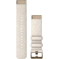 Garmin - Relógios desportivos - Bracelet QuickFit 20mm Nylon chiné crème avec boucle or pâle para Unissexo