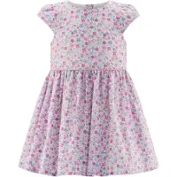 Happy girls Vestido azul claro / azul-violeta / rosa / cor-de-rosa