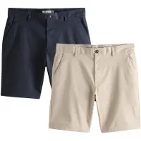 Next Calças chino creme / navy