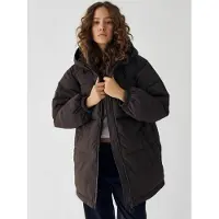Noella Casaco de inverno ' Leister ' cinzento