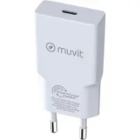 Muvit For Change Carregador De Parede Fino Pd Usb-c 30w