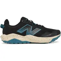 New Balance para homem. MTNTRV6 Tênis DynaSoft Nitrel v6 preto (44), Plano, Cordão, Casual, Esportivo, Mesh, Ao ar livre