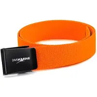 Divemarine Cinto De Peso Em Tecido Com Fivela Quadrada Pintada De Preto Aço Inoxidável 50 Mm