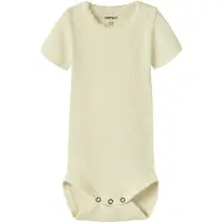 Name it Macacão/Body 'NBFKab' amarelo pastel