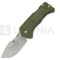 1881 Knifeworks Navalha Lombard, OD Green G-10