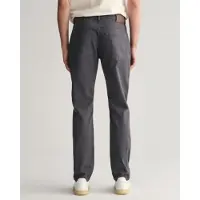 Gant para homem. 1000262 Calças de ganga de corte justo Desert cinzento (33/34), Casual, Cinza, Algodão, Denim